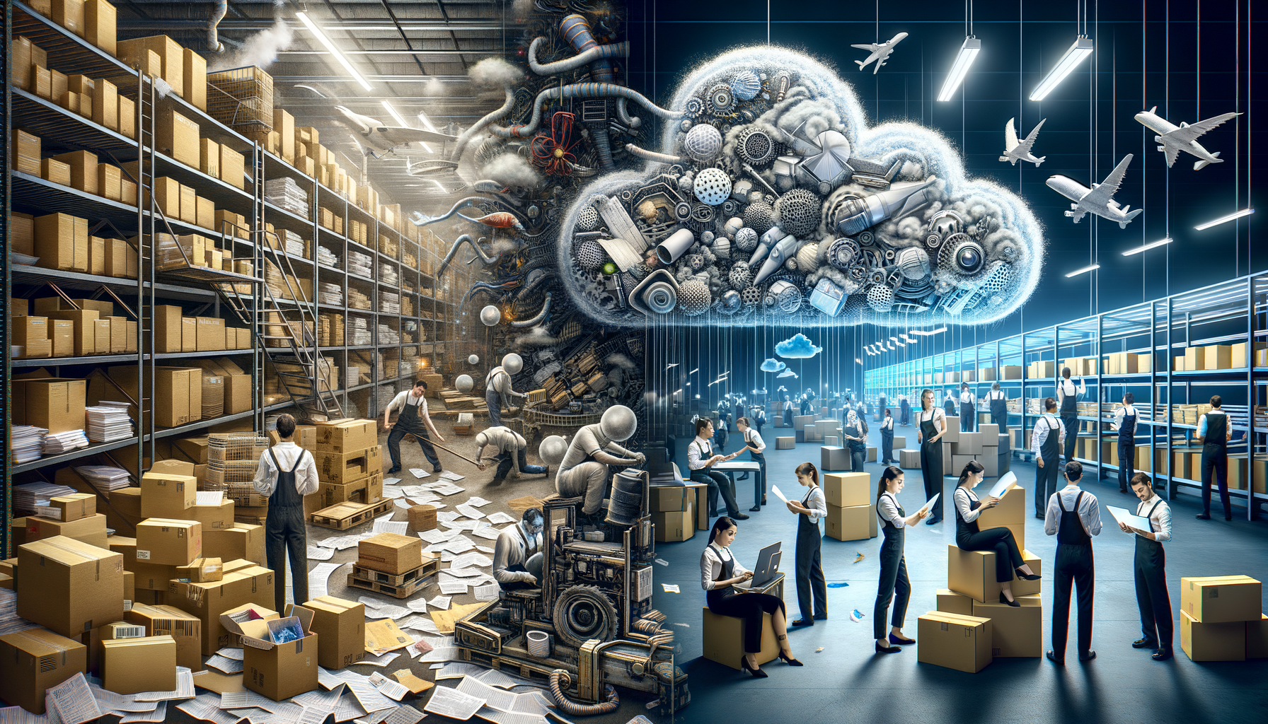 Analyzing the Impact of Cloud-Based Logistics on Supply Chain Efficiency