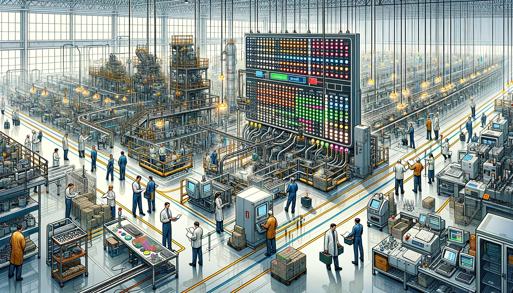 Andon System: Leveraging Industrial Efficiencies through Visual Management