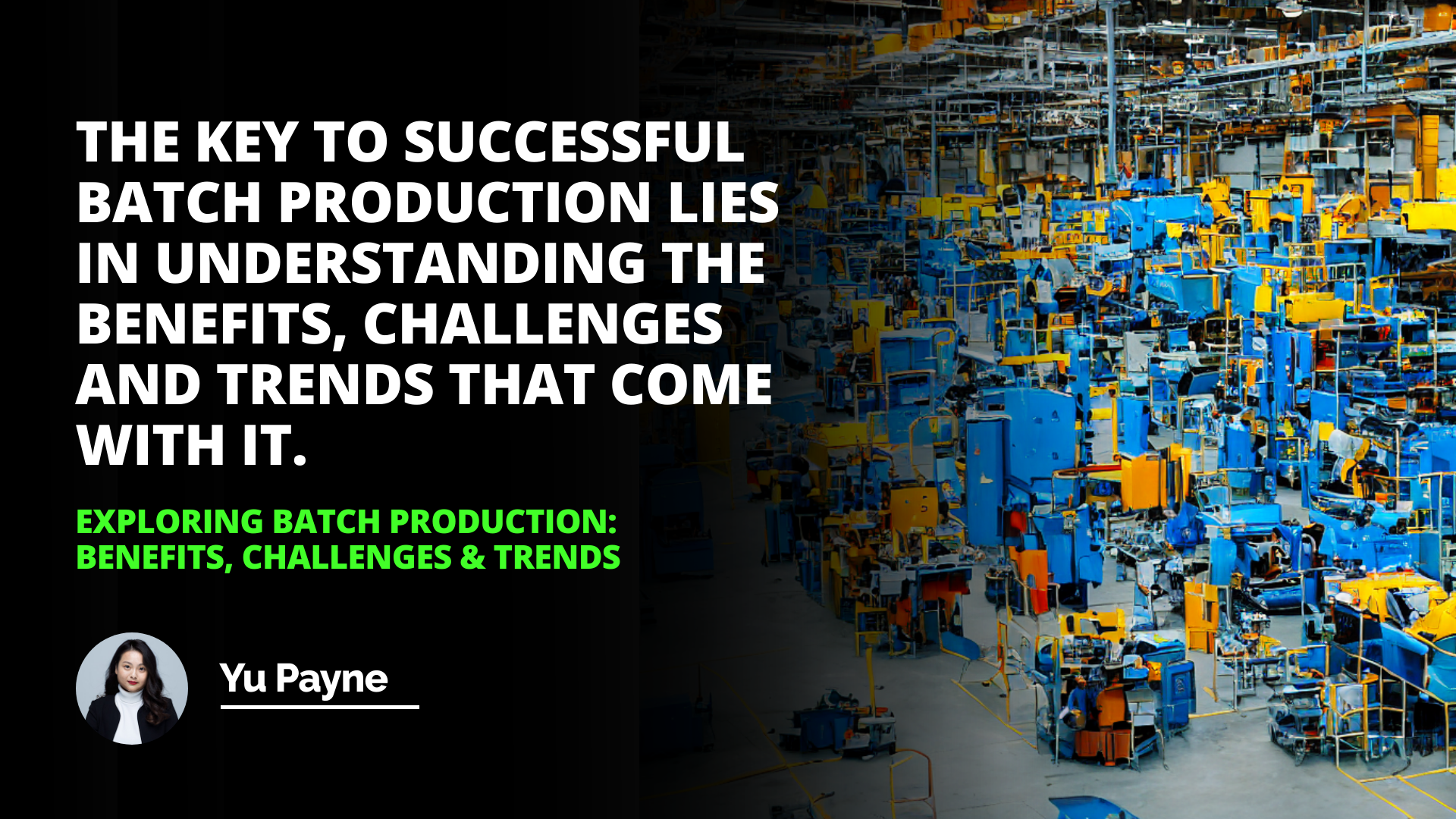 Exploring Batch Production: Benefits,… | IIENSTITU