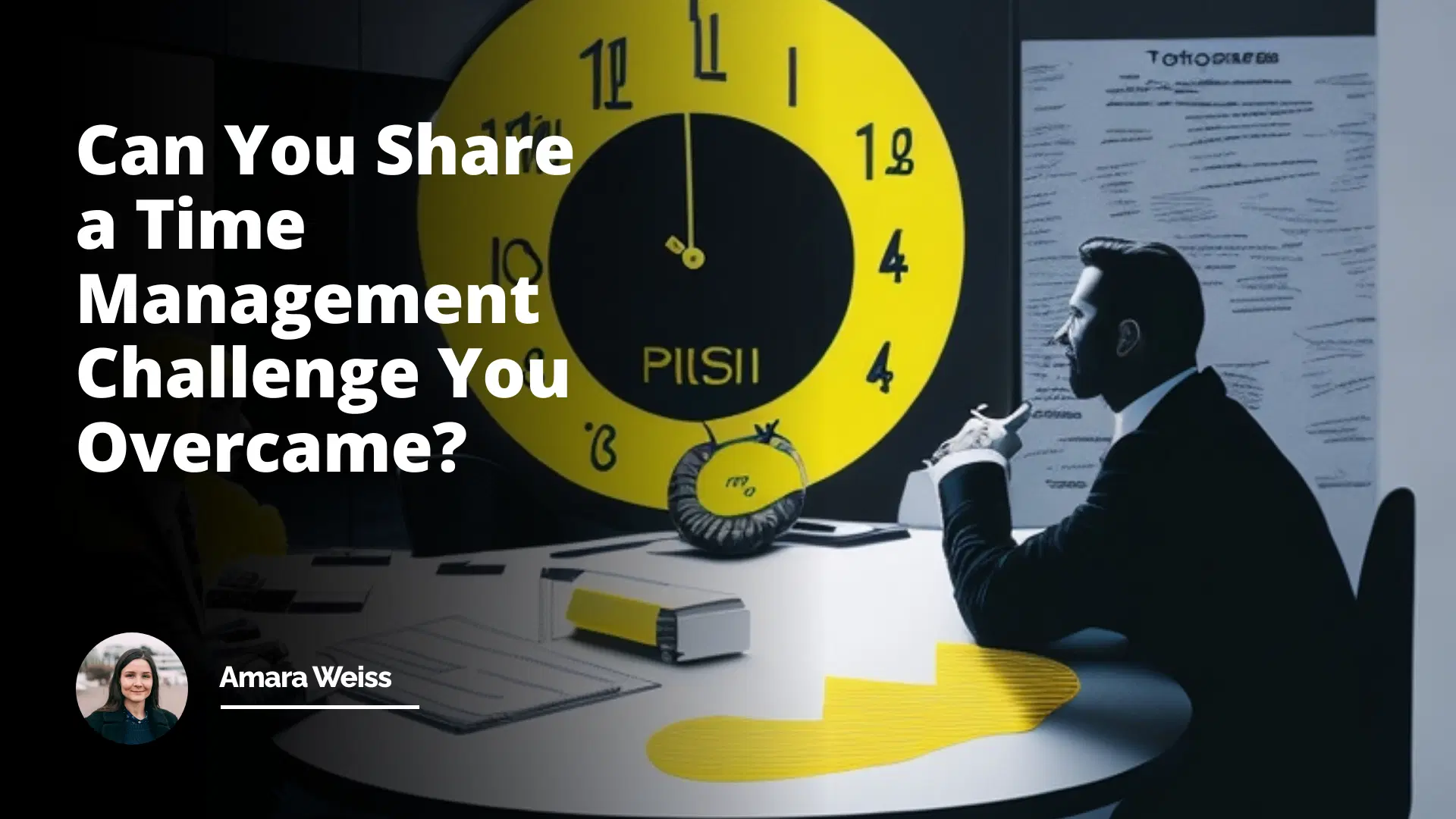 Interview Question: Can You Share a Time Management Challenge You Overcame?