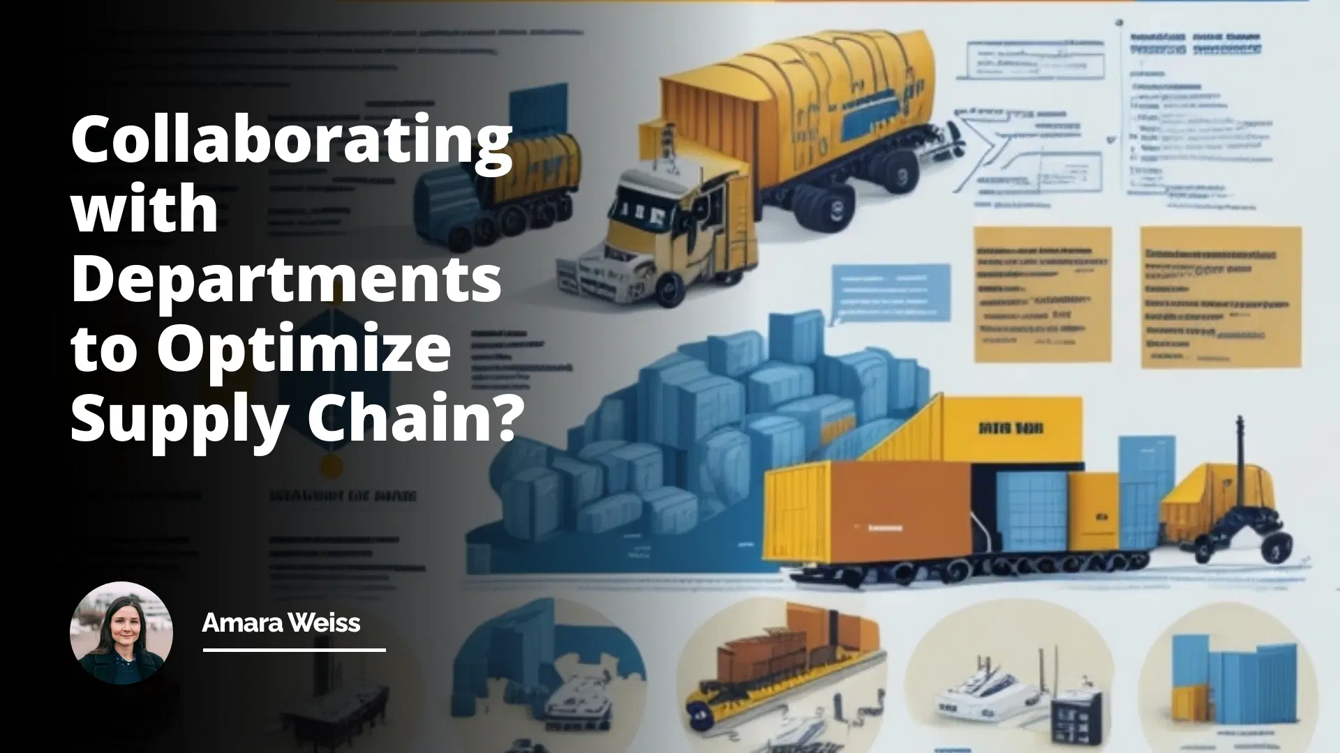 Interview Question: Collaborating with Departments to Optimize Supply Chain