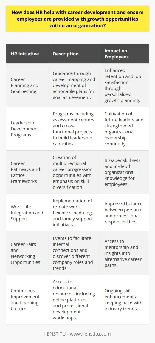 Corporate HR: Driving Career Development and… | IIENSTITU
