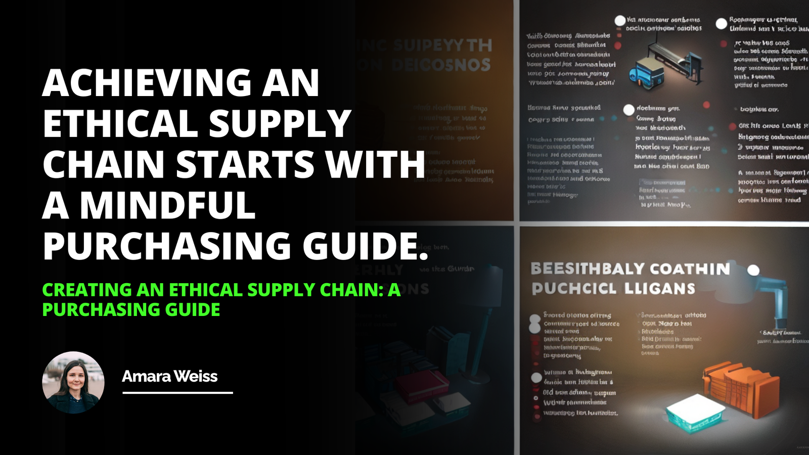 Creating an Ethical Supply Chain: A Purchasing Guide