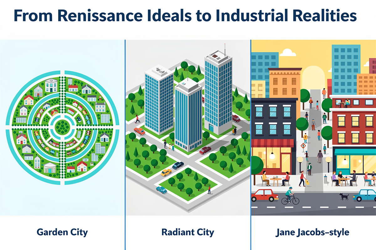 History of Urban Planning: Cities Past & Future | IIENSTITU