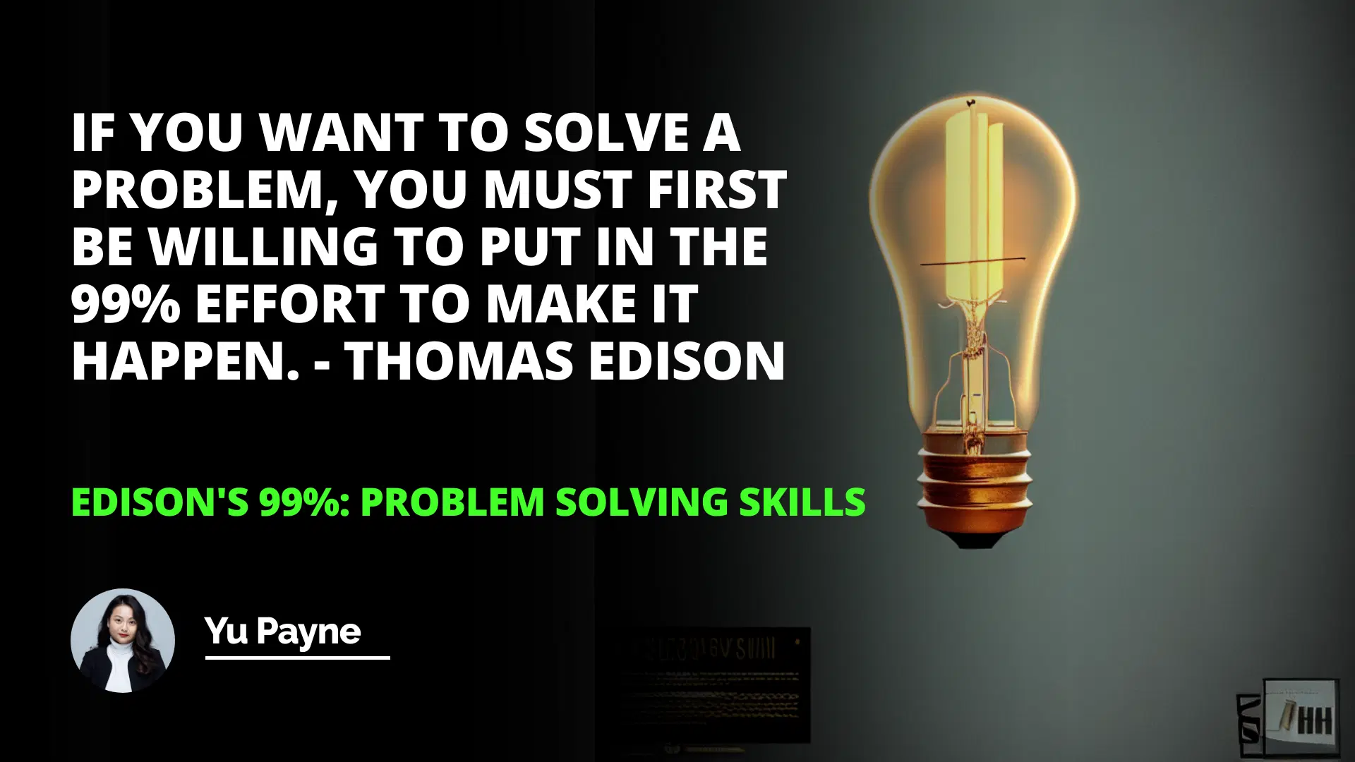 Edison's 99%: Problem Solving Skills