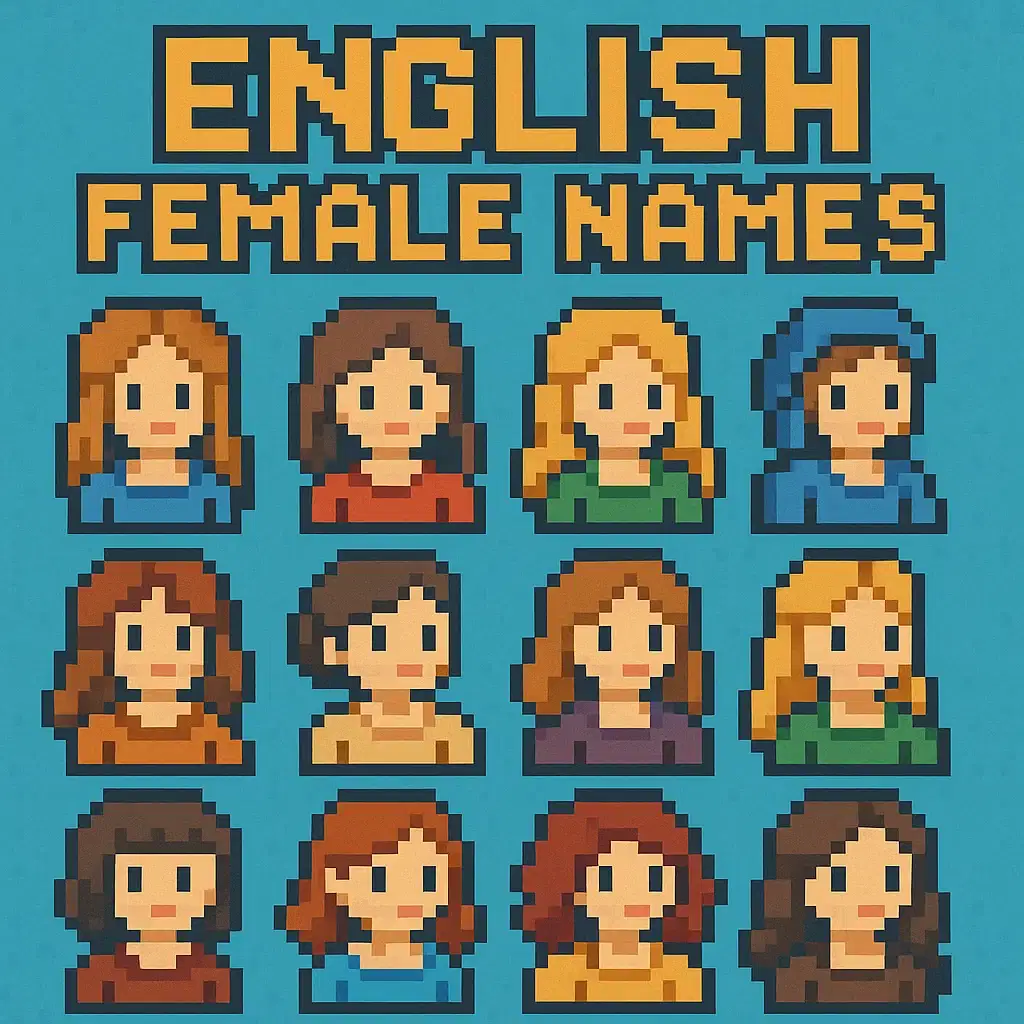 English female names