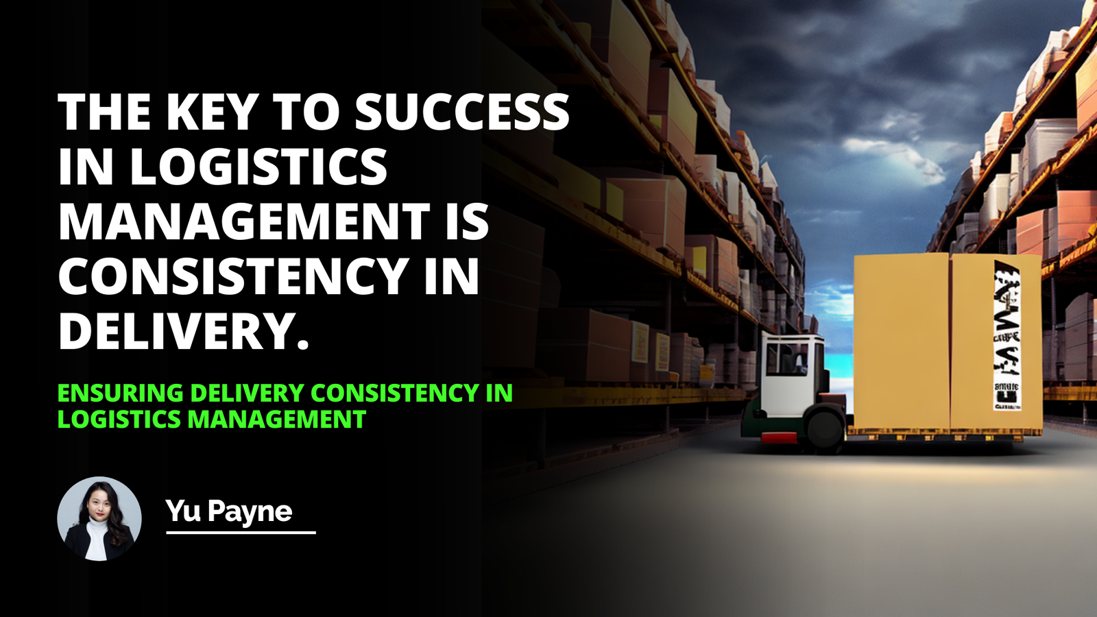 Ensuring Delivery Consistency in Logistics Management