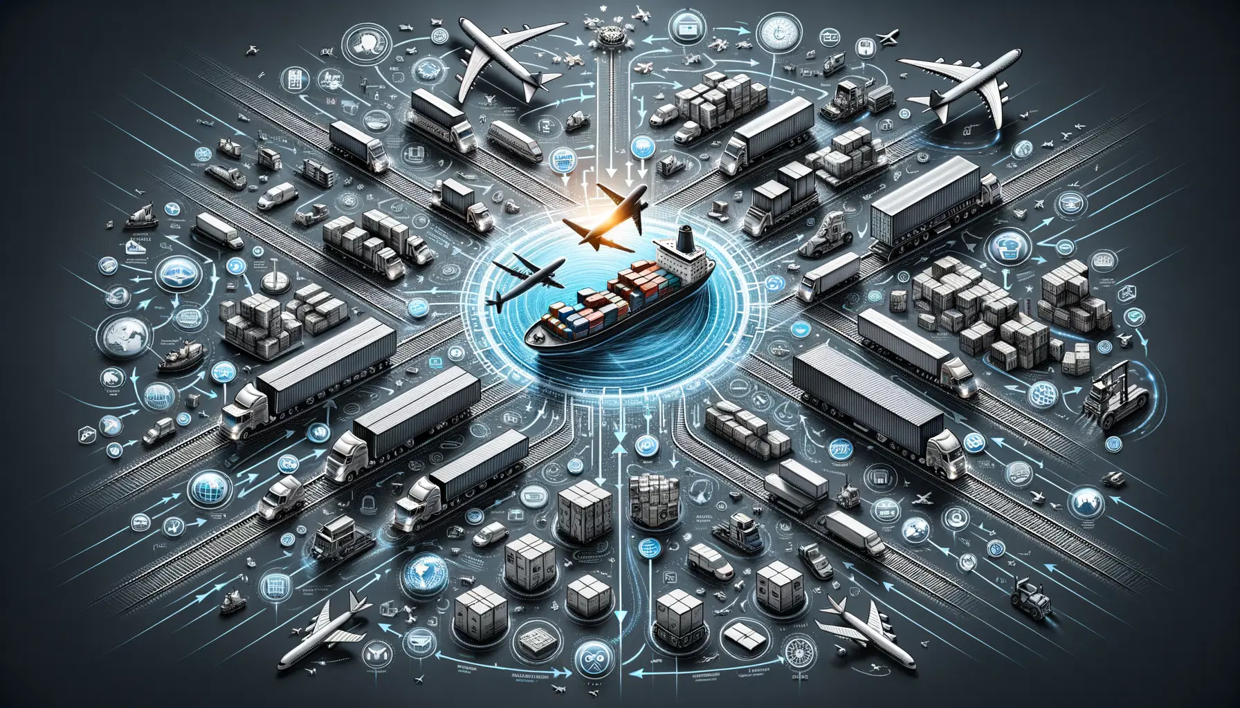 Exploring the Dynamics of Multi-modal Transportation in Supply Chain