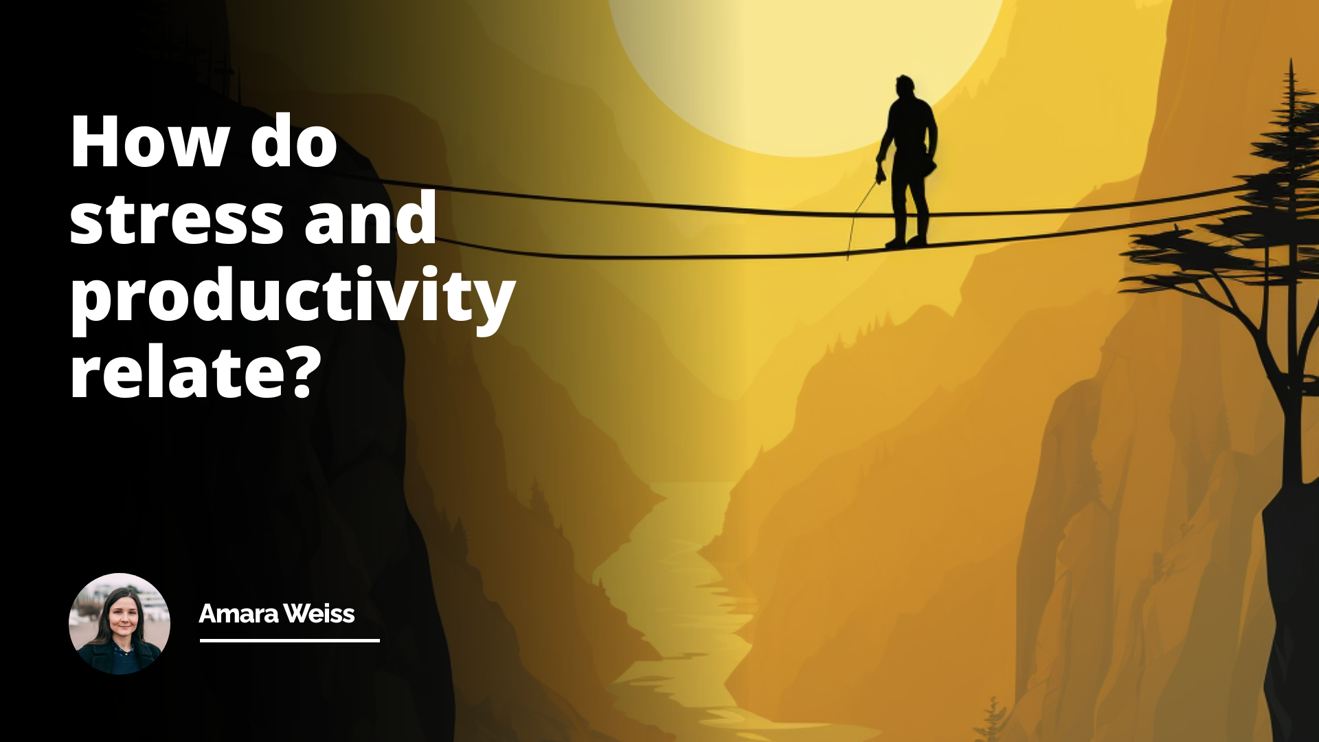 Interview Question: How Do Stress and Productivity Relate?