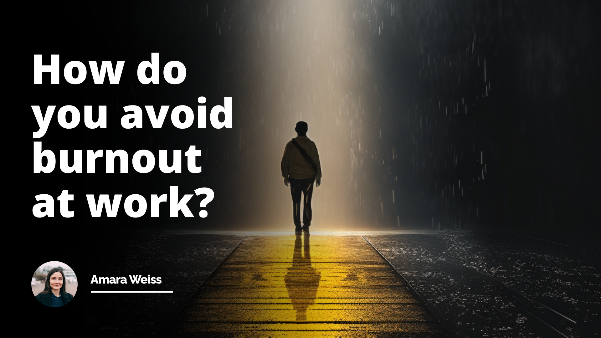 Interview Question: How Do You Avoid Burnout at Work?