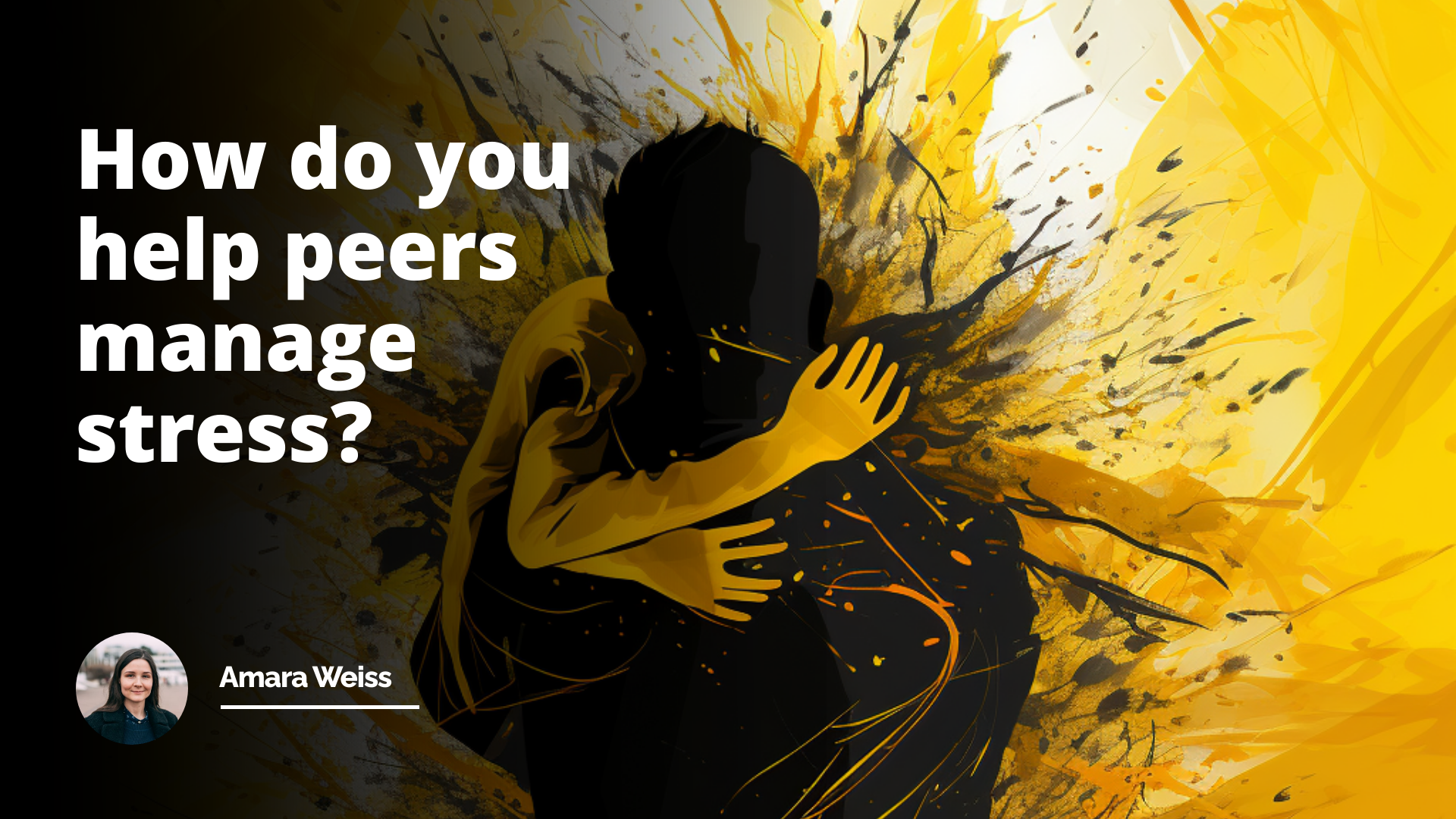 Interview Question: How Do You Help Peers Manage Stress?