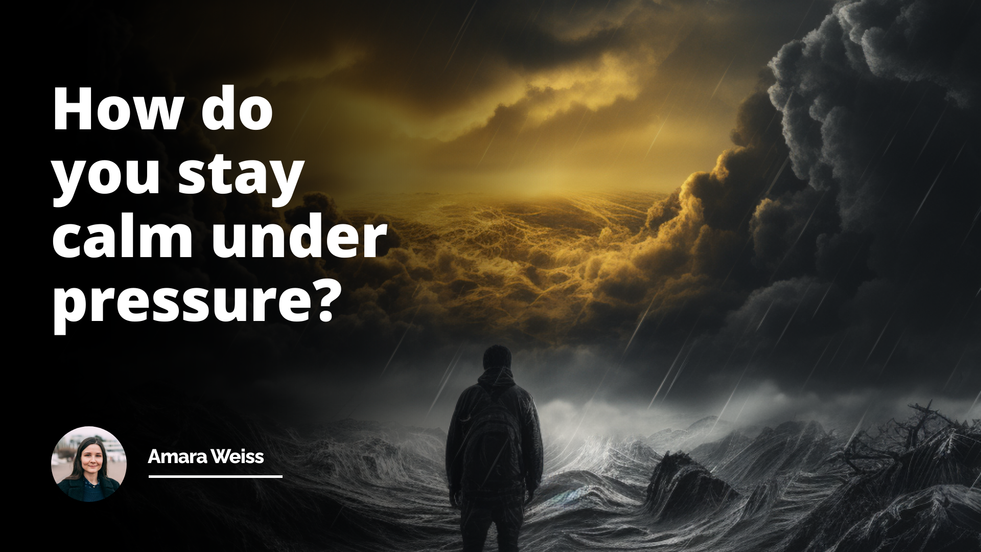 Interview Question: How Do You Stay Calm Under Pressure?