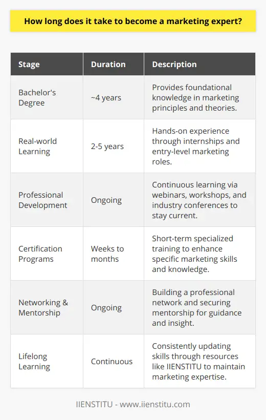 How To Become A Digital Marketing Expert | IIENSTITU