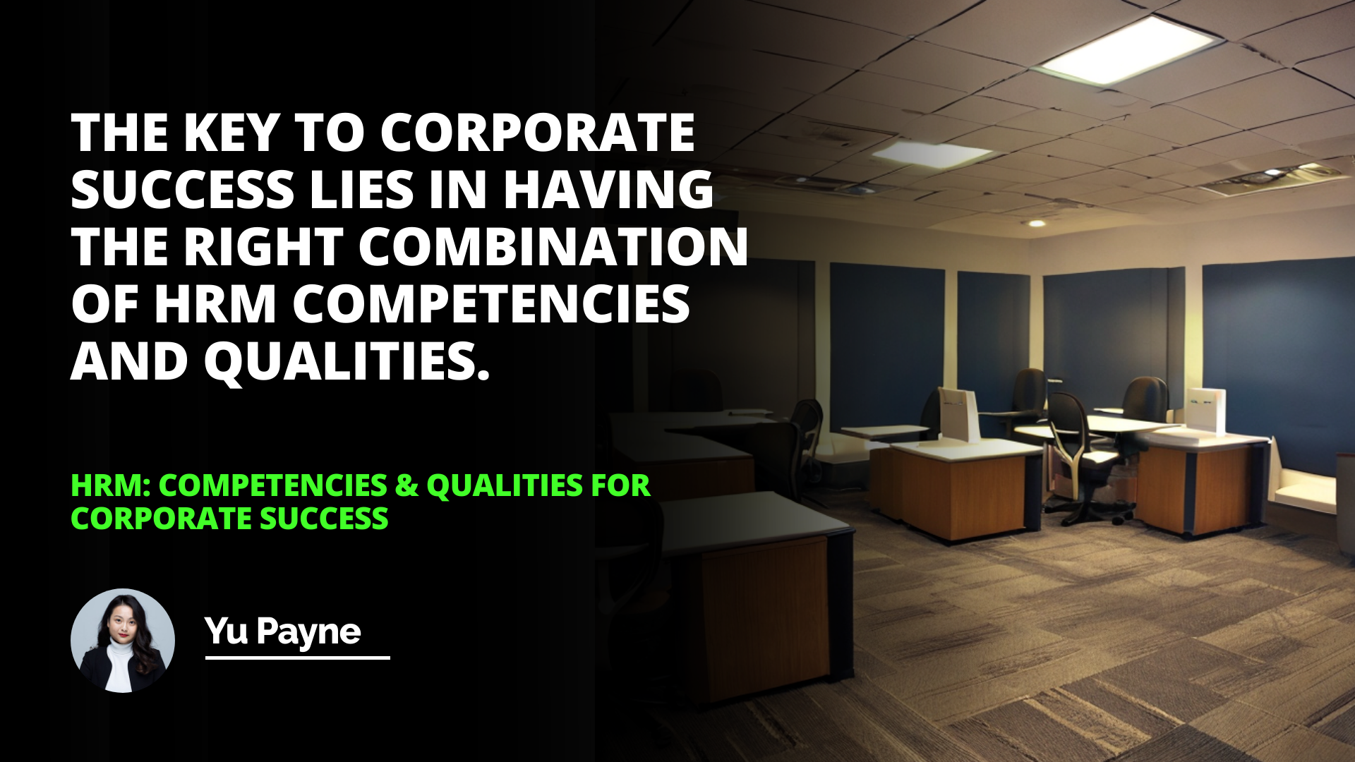 HRM: Competencies & Qualities for Corporate Success