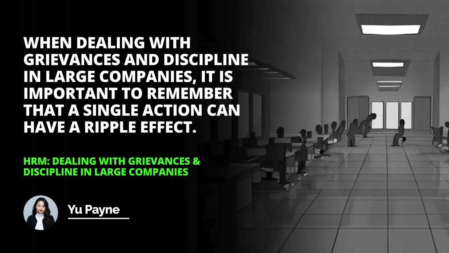 HRM: Dealing with Grievances & Discipline in… | IIENSTITU