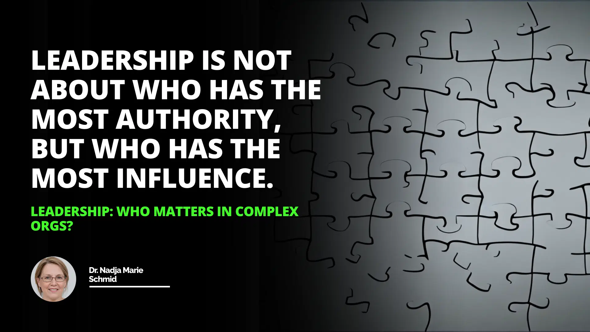 Leadership: "Getting to Yes" Approach in Complex Organizations