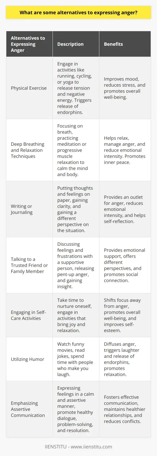 Letting Out Anger Only Reinforces It: A Guide… | IIENSTITU