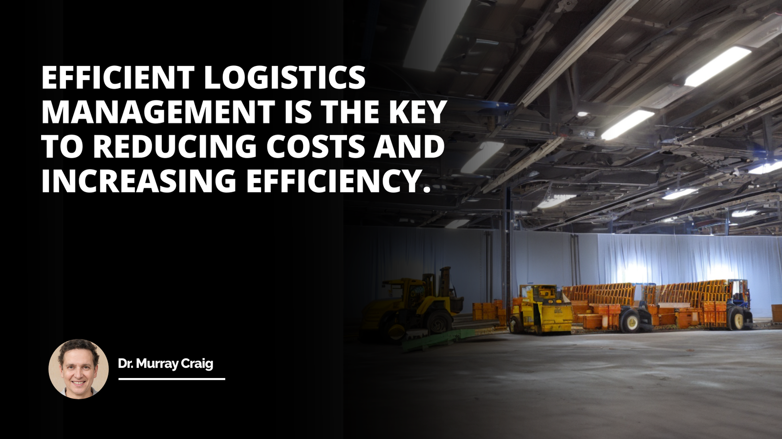 Logistics Management: Optimizing Efficiency and Cost