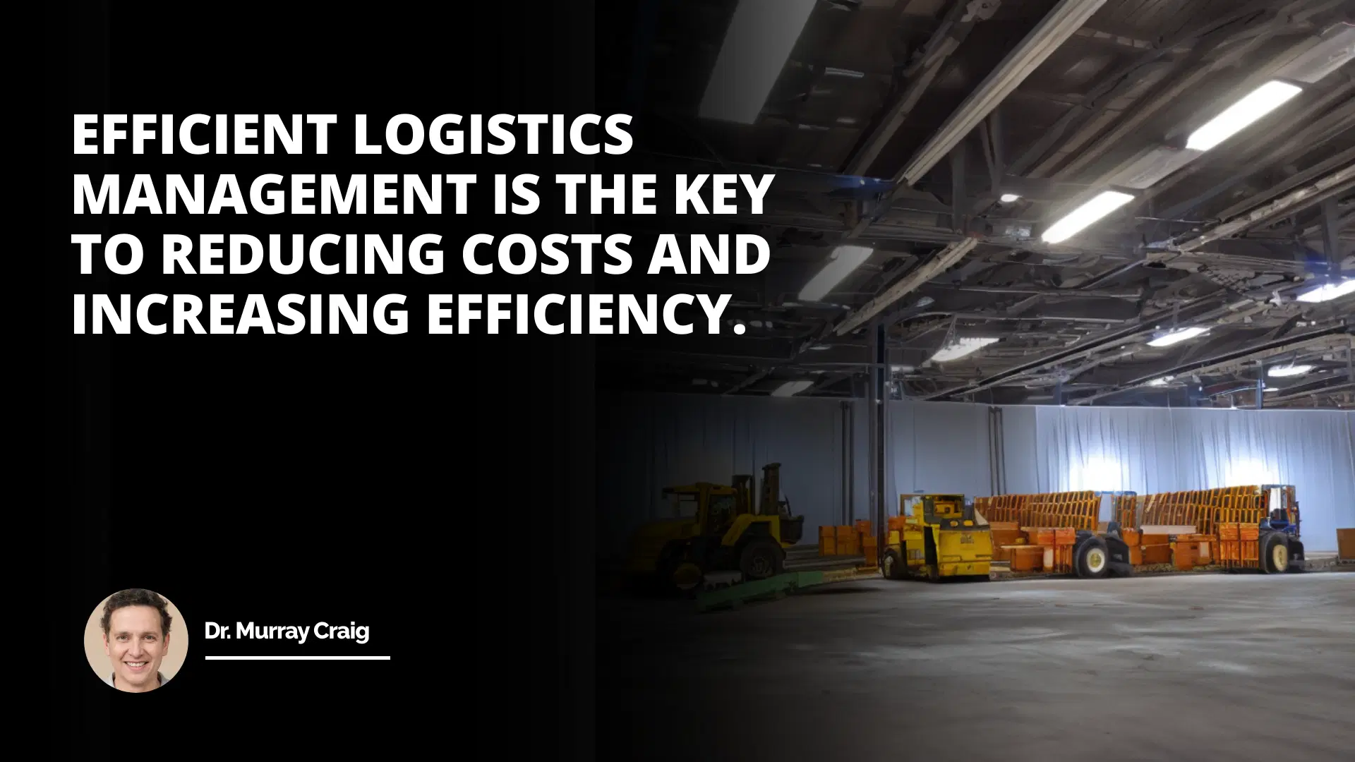 Logistics Management: Optimizing Efficiency and Cost