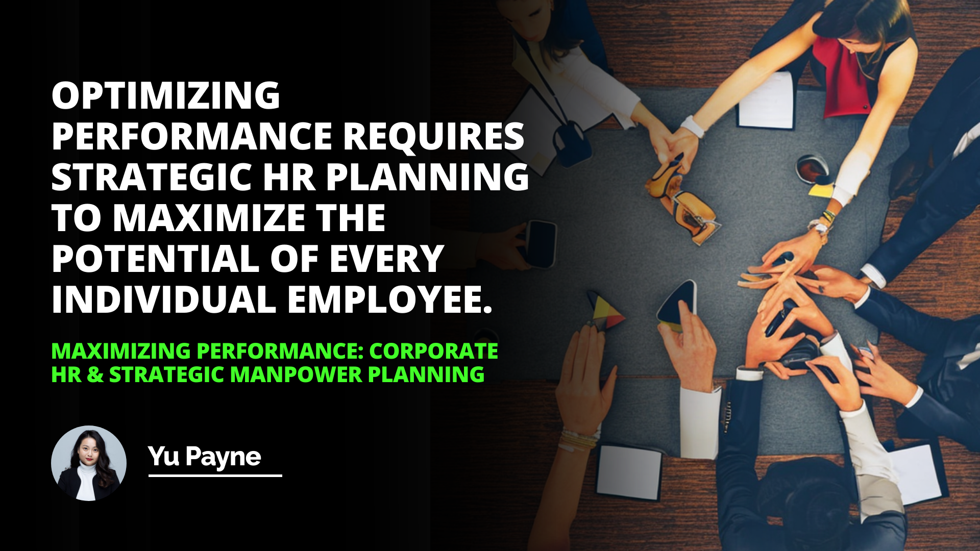 Maximizing Performance: Corporate HR Strategic Manpower Planning