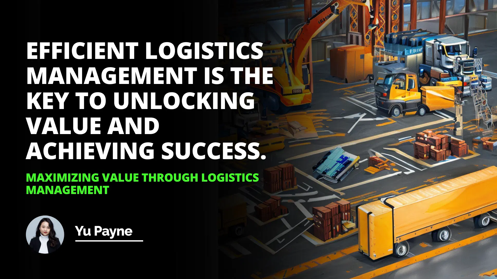 Maximizing Value Through Logistics Management