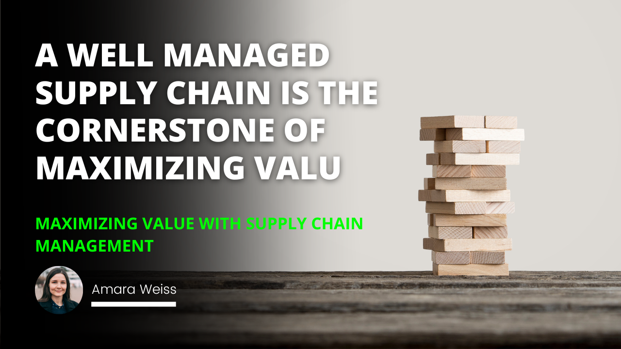 Maximizing Value with Supply Chain Management