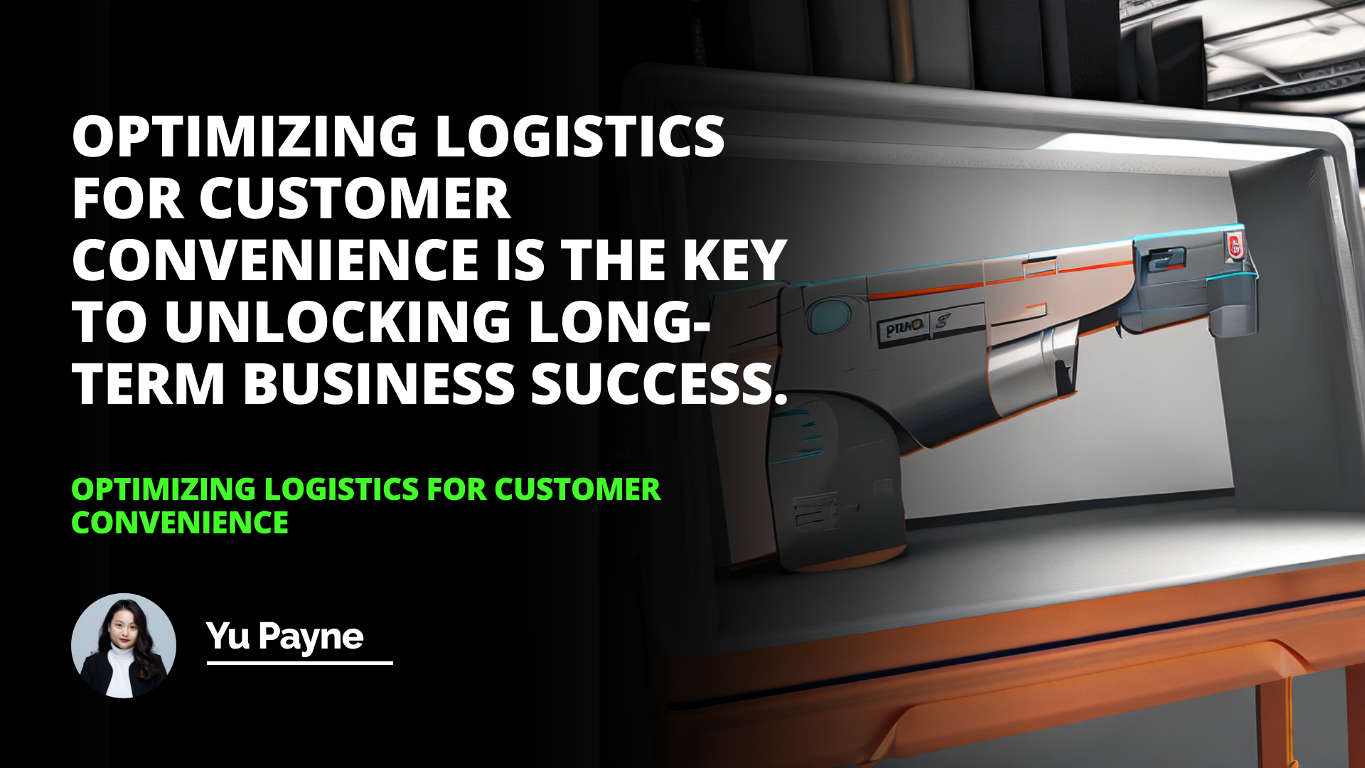 Optimizing Logistics for Customer Convenience