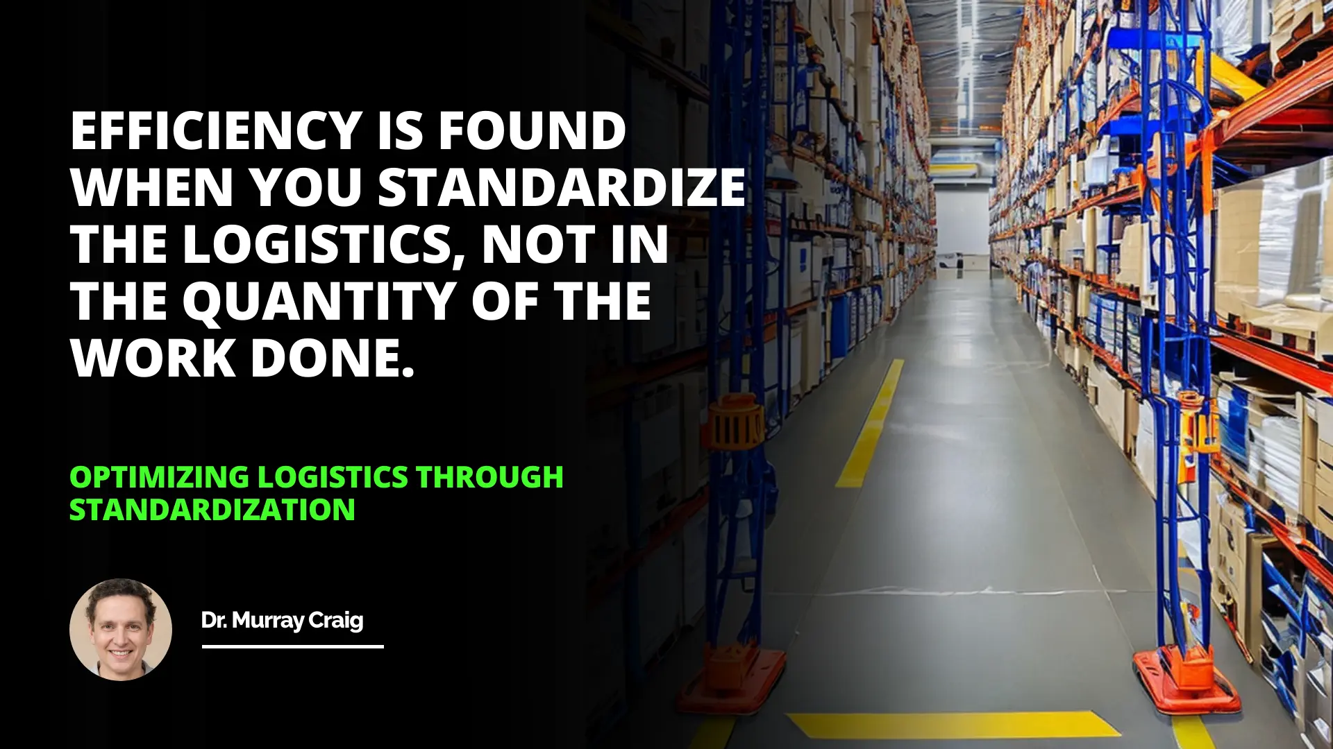Optimizing Logistics Through Standardization | IIENSTITU