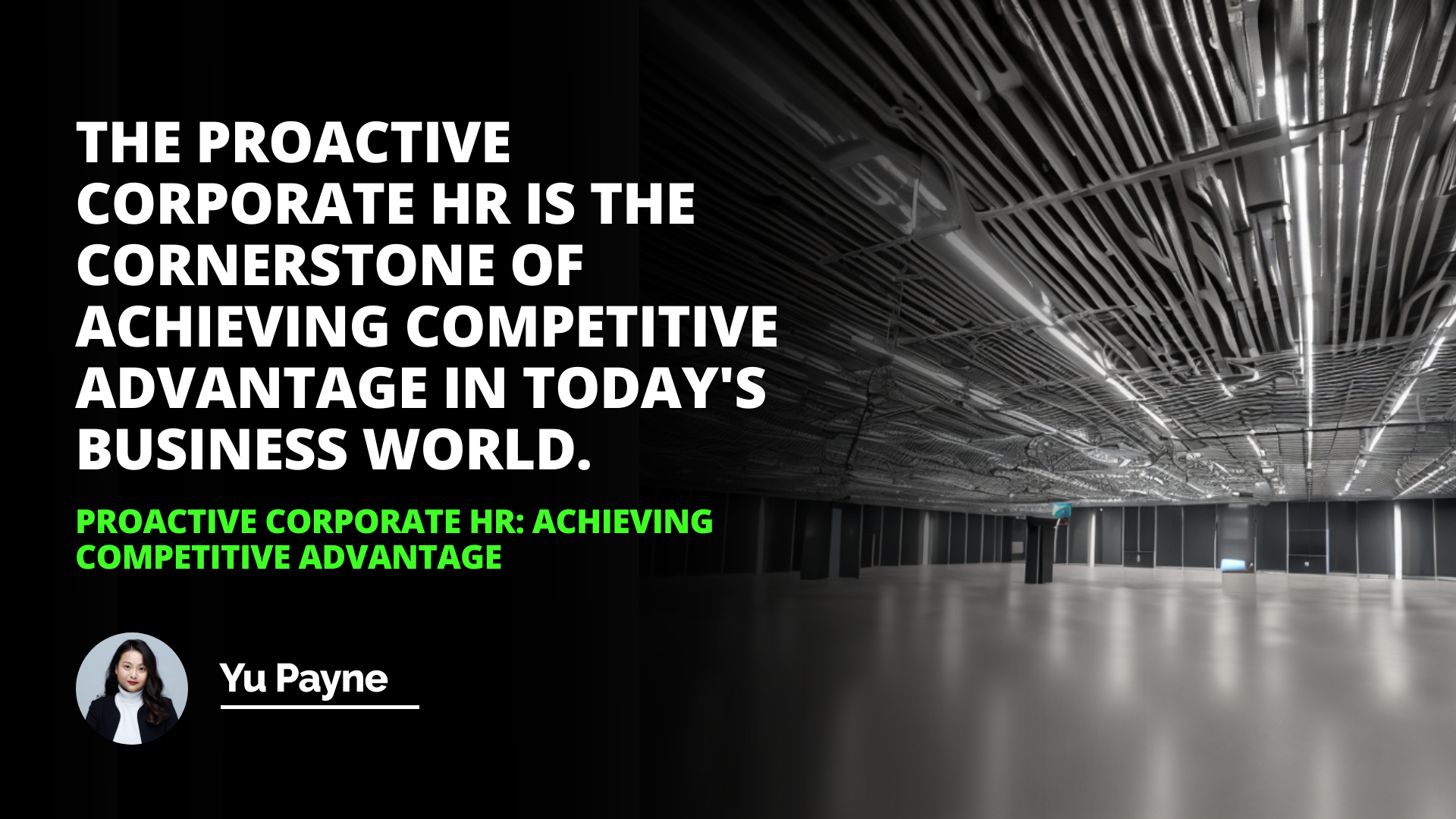 Proactive Corporate HR: Achieving Competitive Advantage