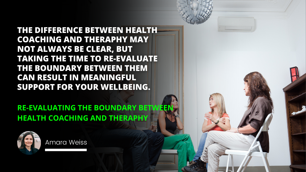 Re-evaluating the Boundary Between Health Coaching and Therapy