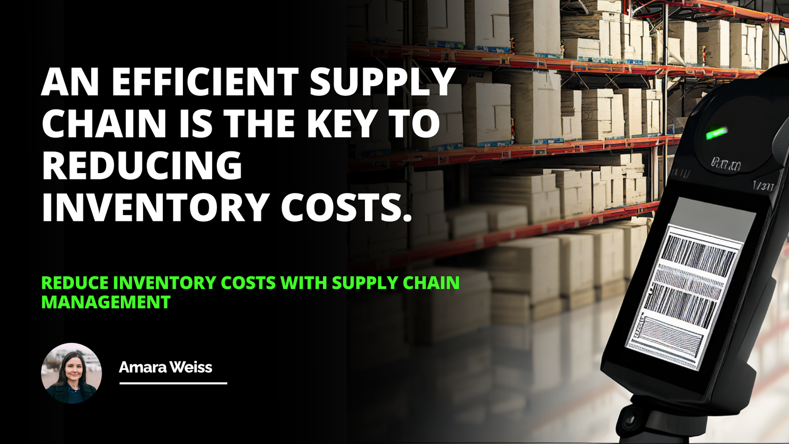 Reduce Inventory Costs with Supply Chain Management
