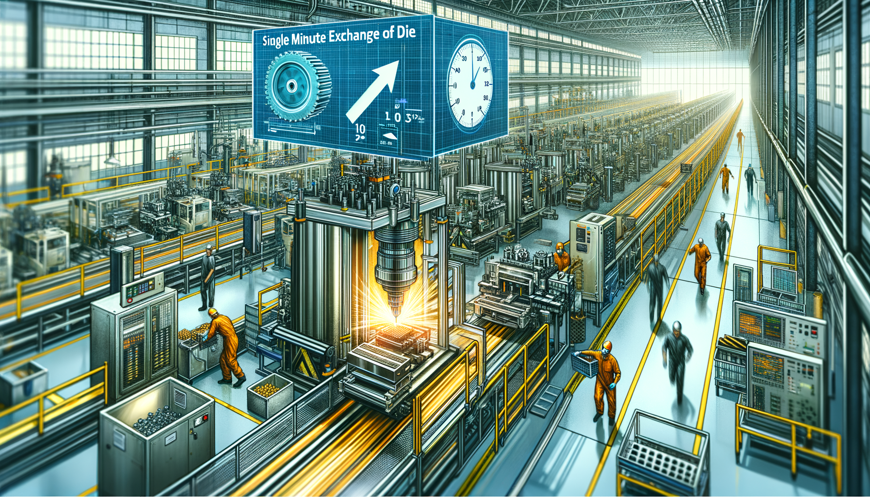 Single Minute Exchange of Die (SMED): Streamlining Industrial Processes