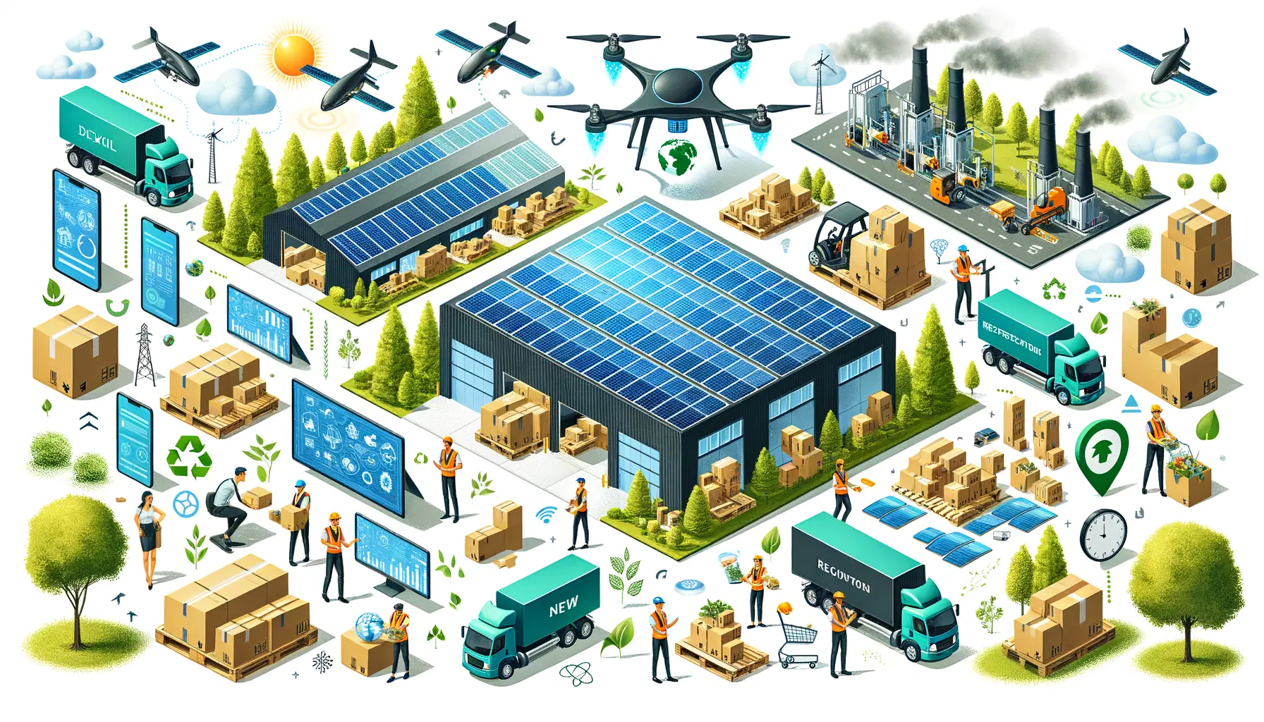 Embracing Sustainability Practices within the Logistics Industry