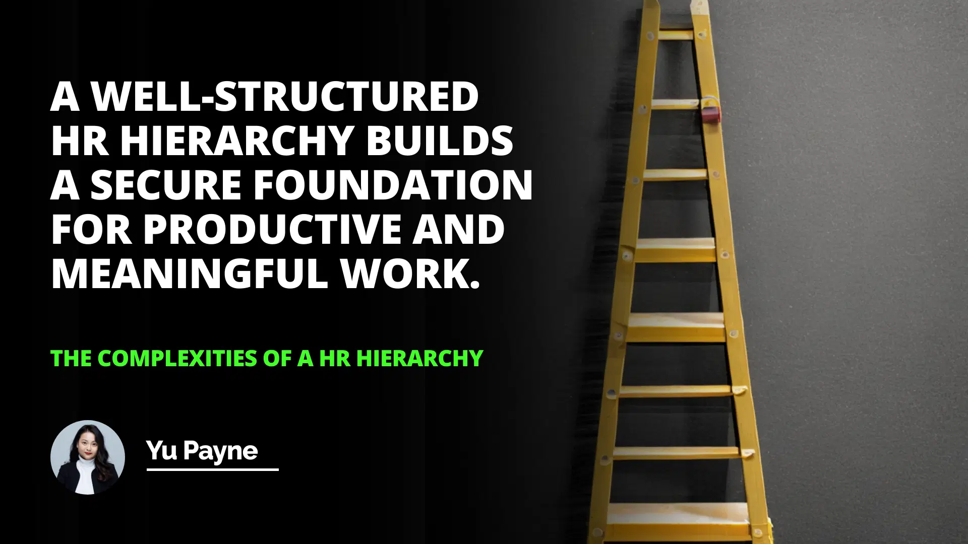 The Complexities of a HR Hierarchy