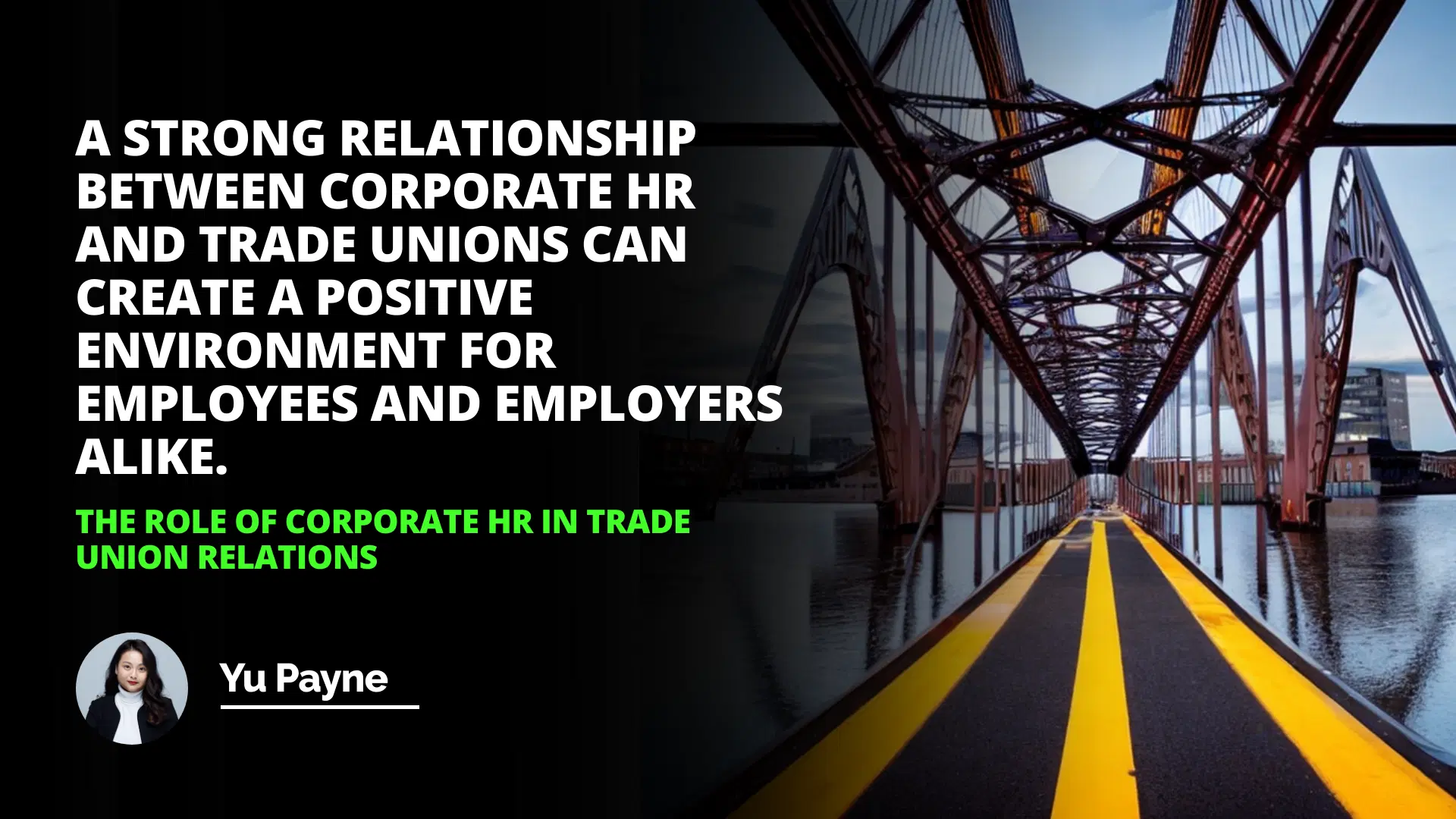 The Role of Corporate HR in Trade Union Relations