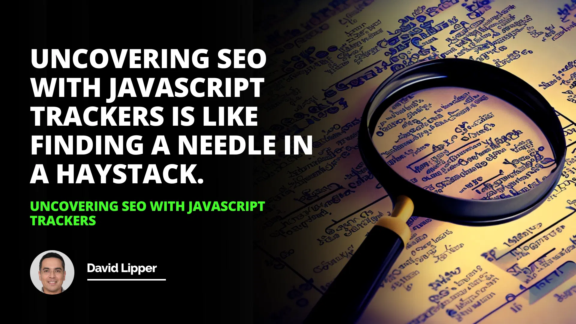 Uncovering SEO with JavaScript Trackers