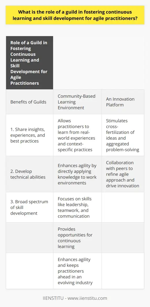 Guild Programs Unleashing the Power of Guilds: A Modern Model… | IIENSTITU