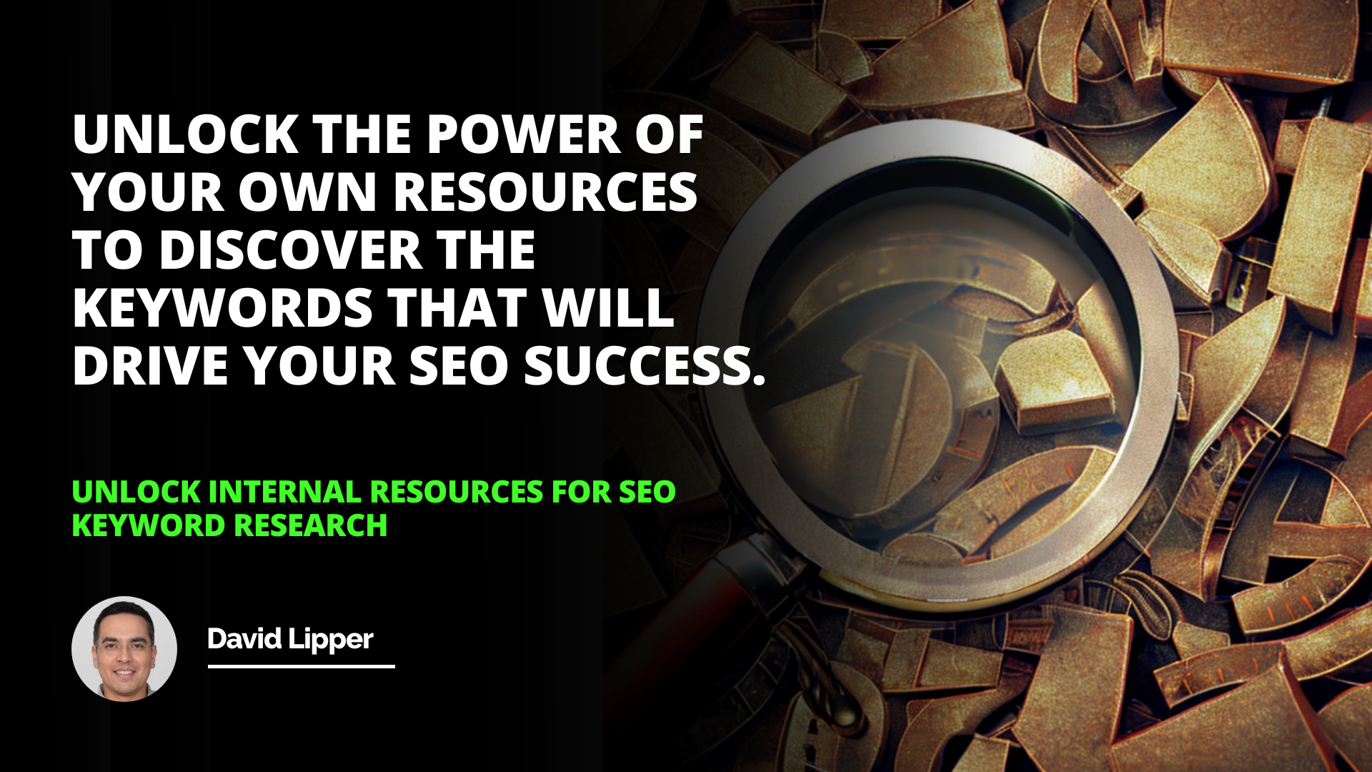 Unlock Internal Resources for SEO Keyword Research