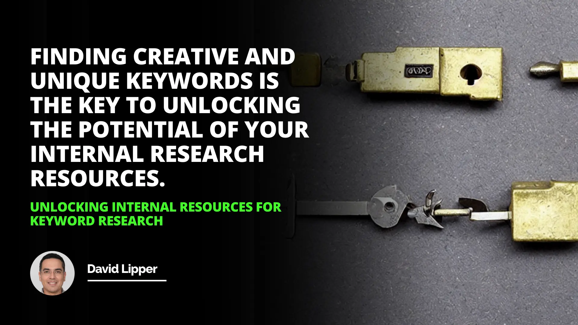 Unlocking Internal Resources for Keyword… | IIENSTITU