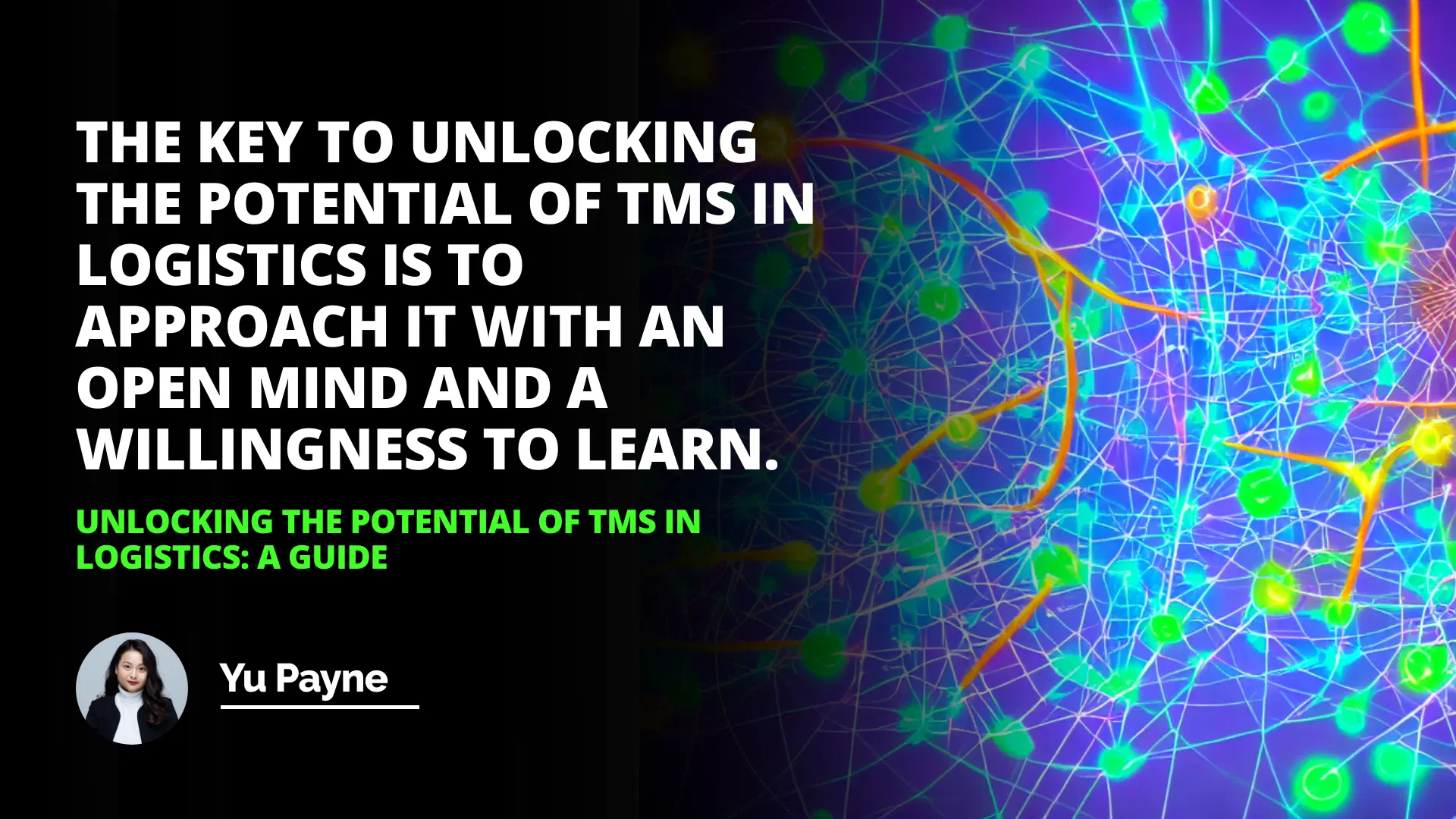 Unlocking the Potential of TMS in Logistics: A Guide