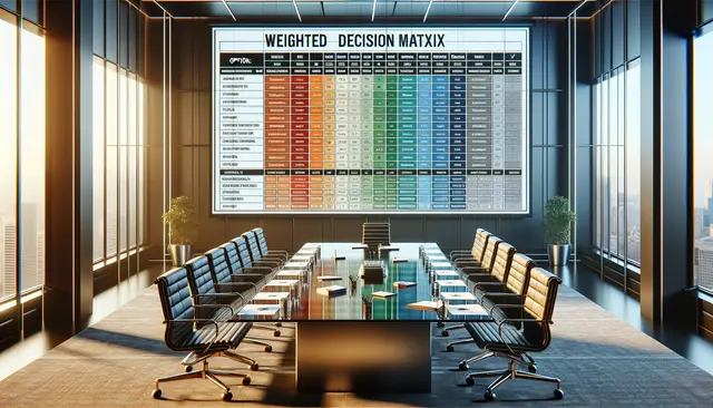 Weighted Decision Matrix: A Strategic Tool for… | IIENSTITU