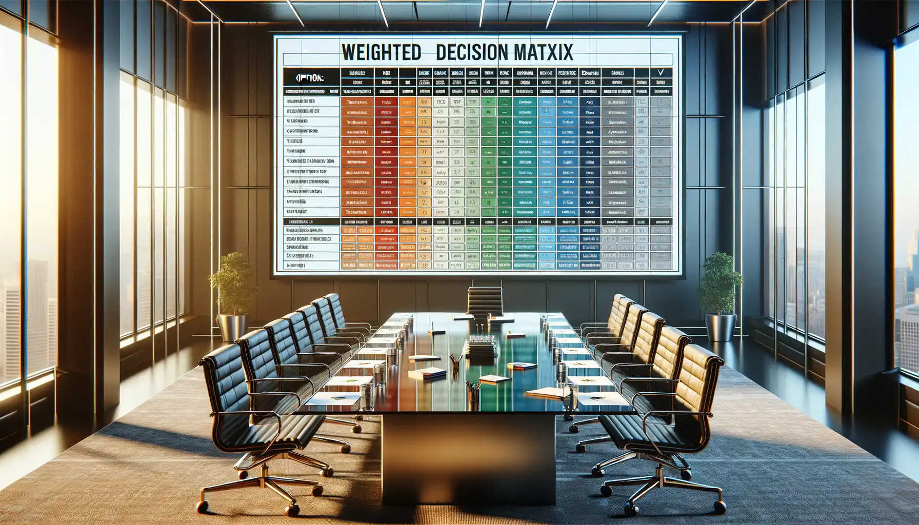 Weighted Matrix Engineering Weighted Decision Matrix: A Strategic Tool for… | IIENSTITU