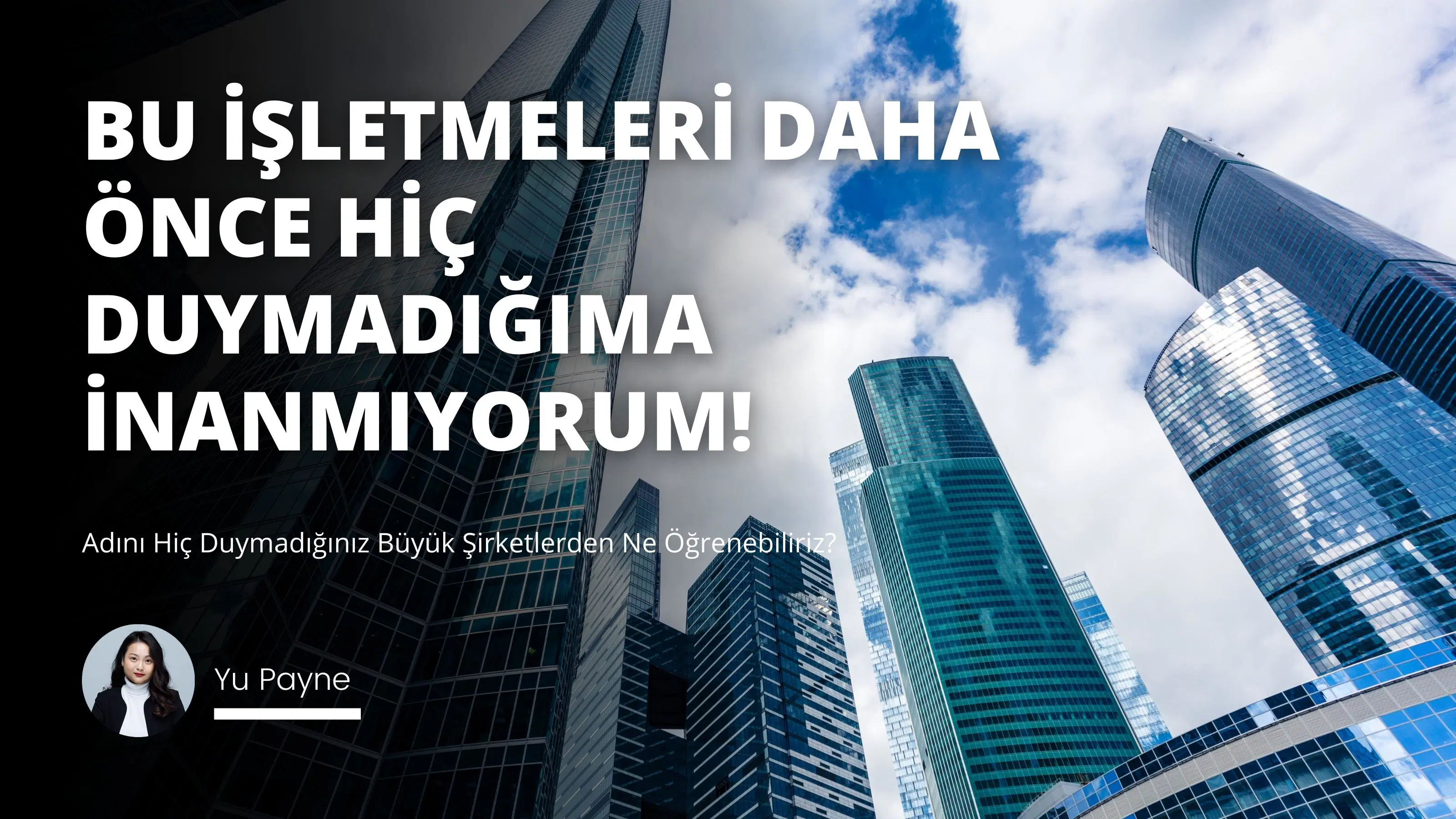 Adını Hiç Duymadığınız Büyük Şirketlerden Ne Öğrenebiliriz?