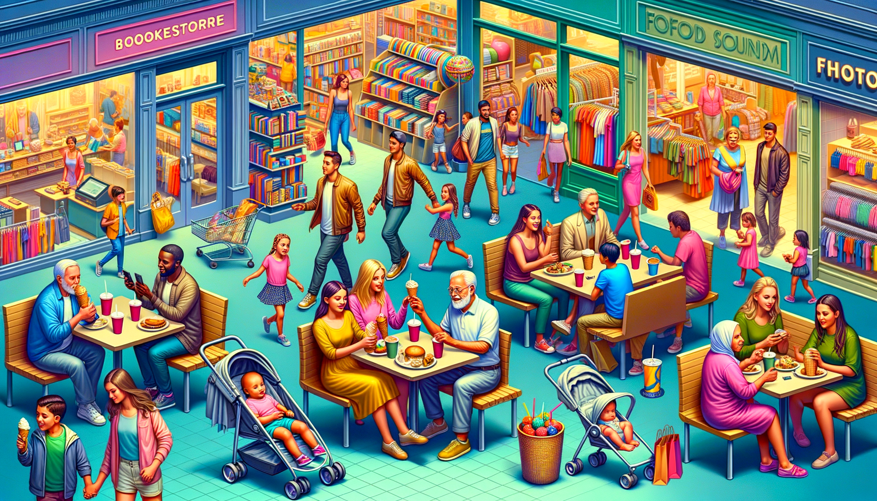 Almanca Cümleler: Alışveriş Merkezinde Zaman Geçirirken