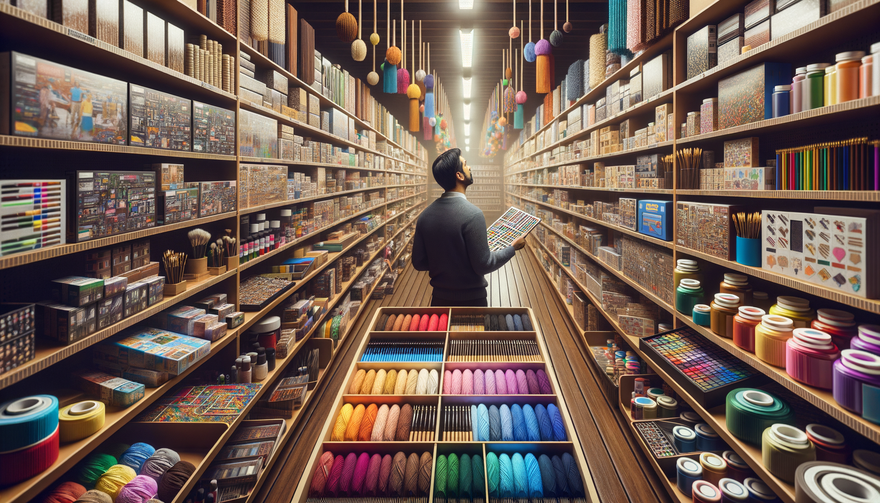 Almanca Cümleler: Hobi Dükkanından Malzeme Alırken