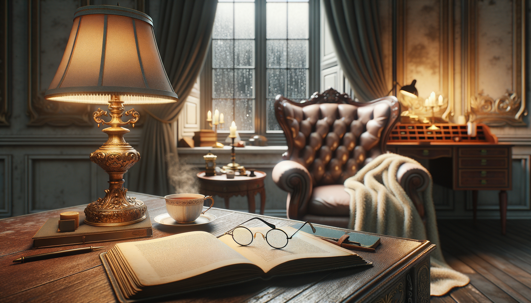 Almanca Cümleler: Kitap Okurken