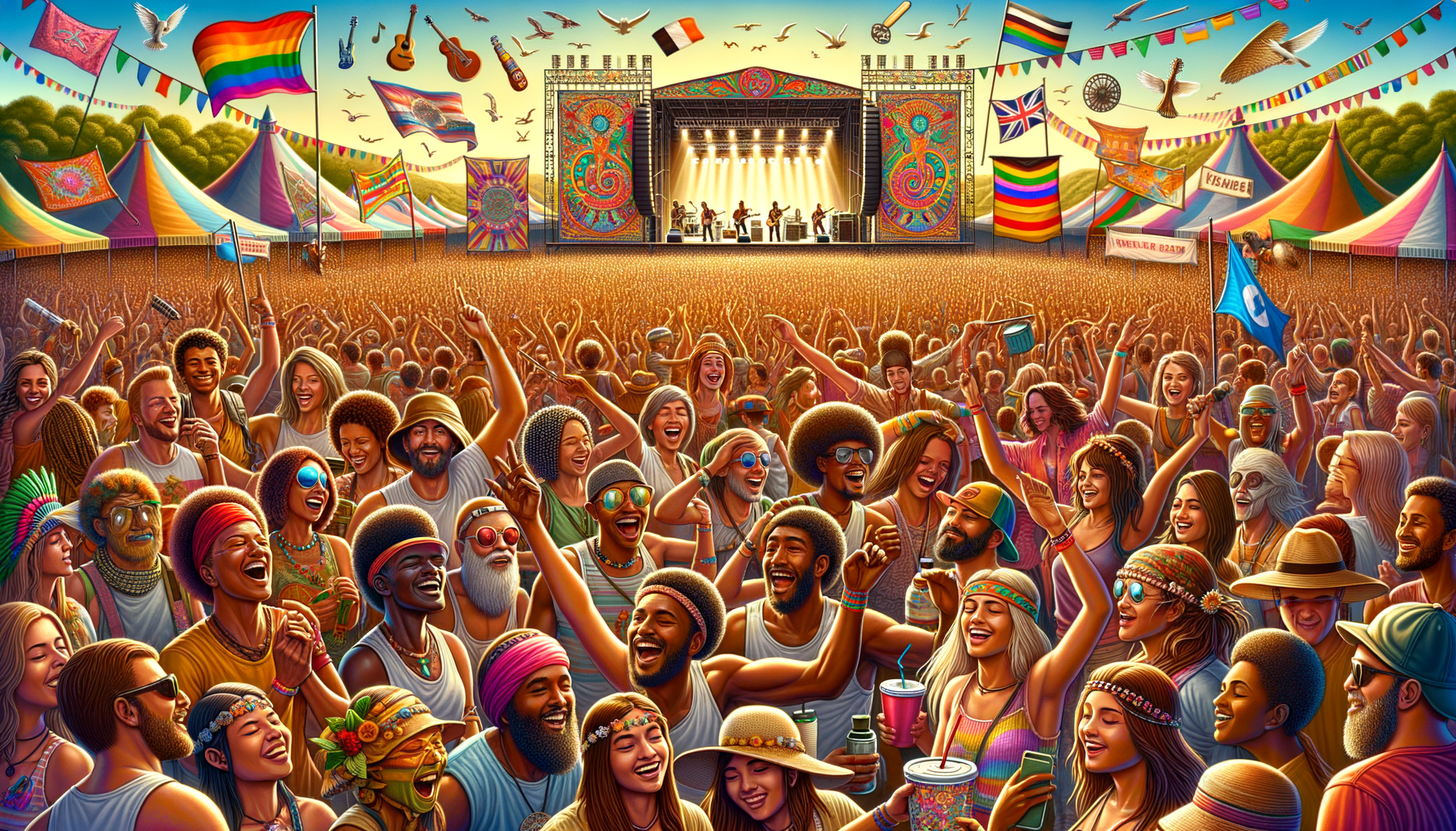 Almanca Cümleler: Müzik Festivaline Katılırken