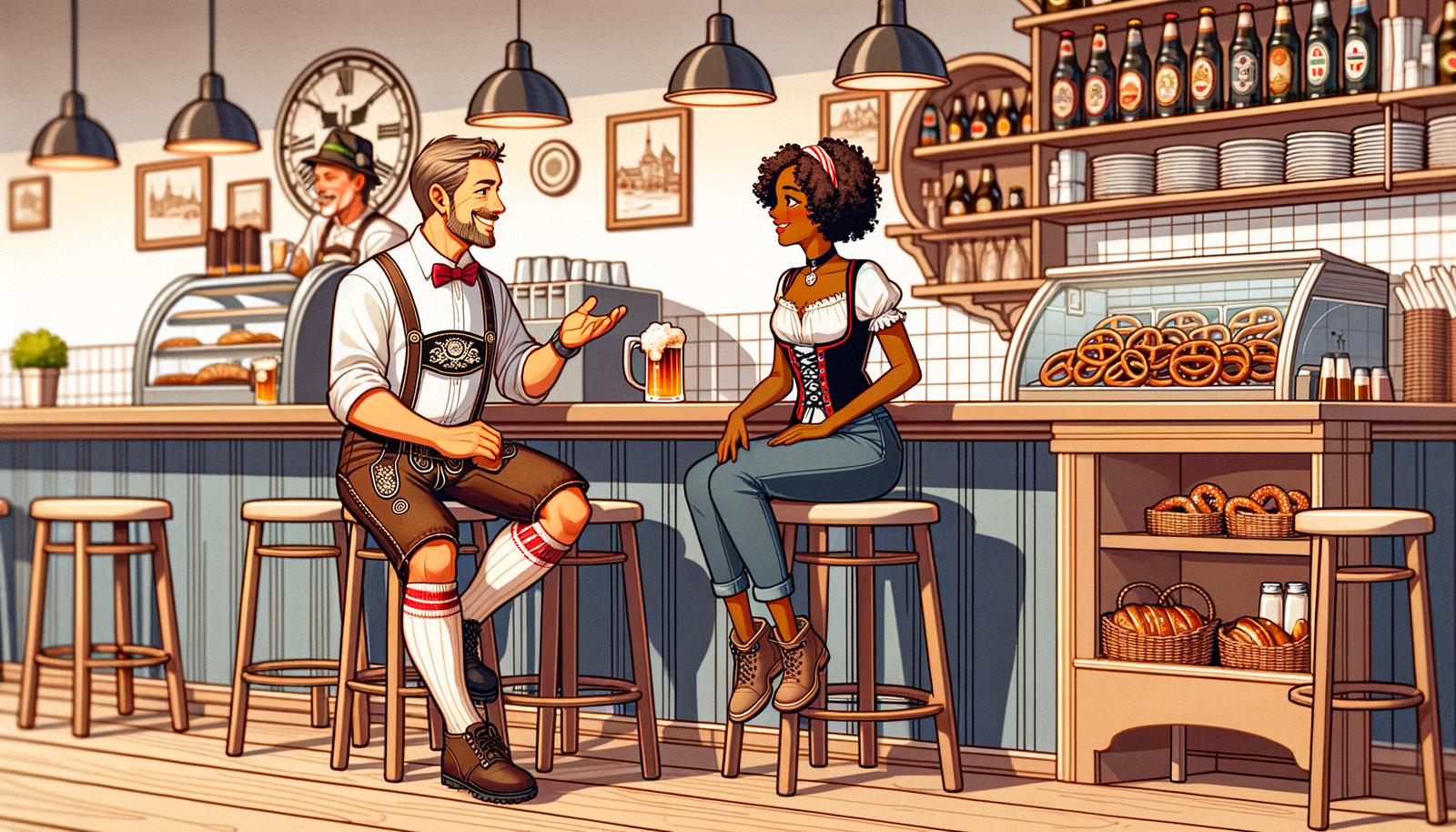 Almanca Cümleler: Yabancı Biriyle Tanışırken