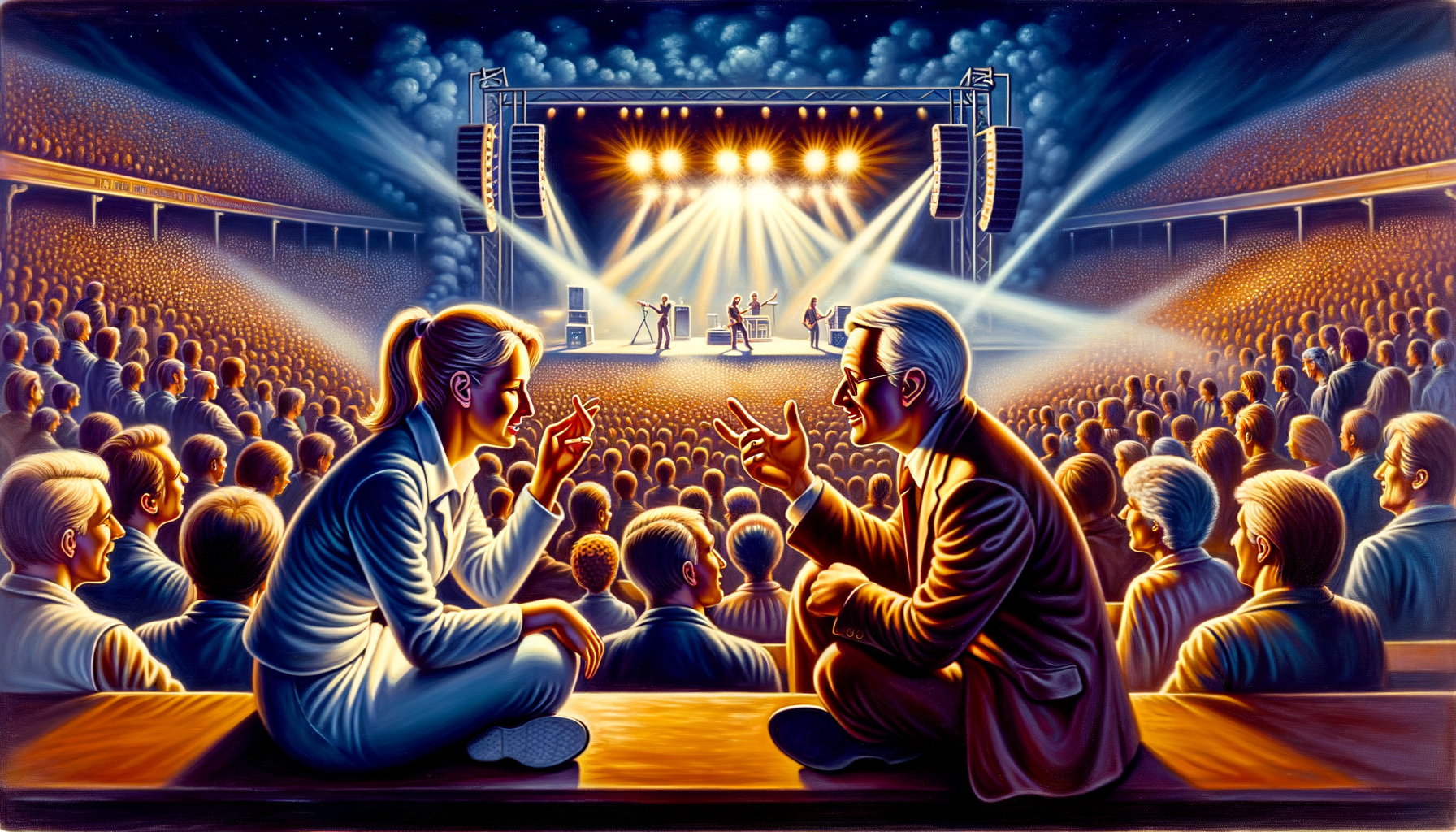 Almanca Konuşmak: Bir Konserde veya Etkinlikteyken