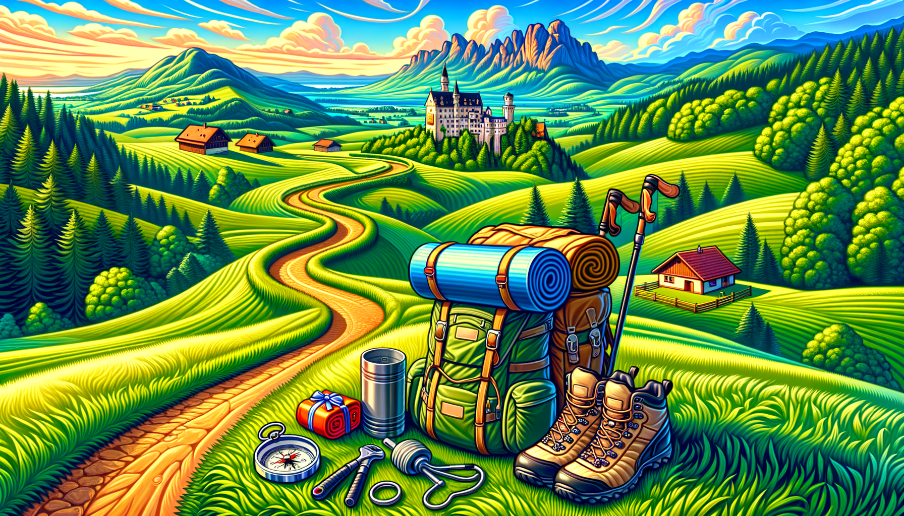 Almanca Yürüyüş İfadeleri